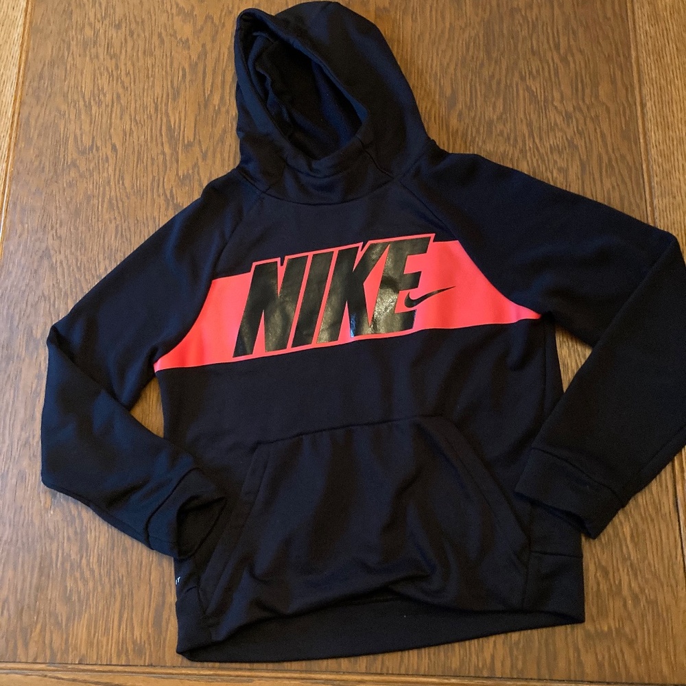 Boys' Nike Dri-Fit Hoodie Size L Black